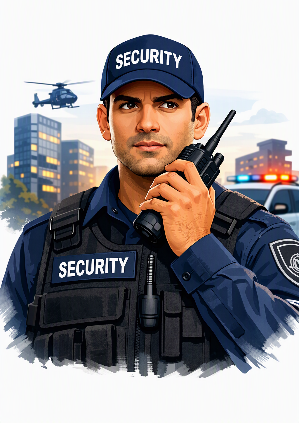 Security team illustration